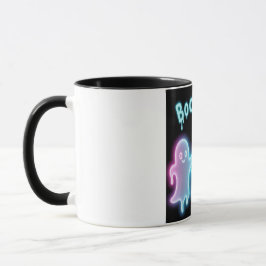 Caneca Boo Crew Neon Ghosts Halloween Mug