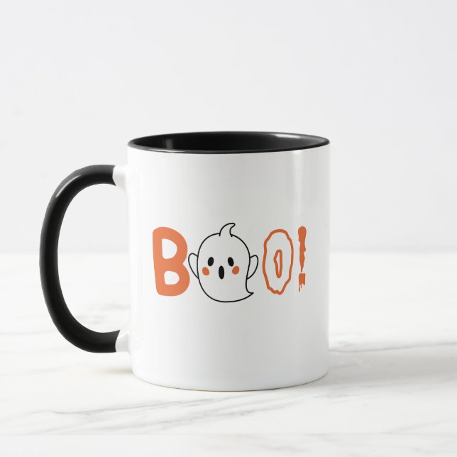 Caneca BOO! Halloween (Esquerda)