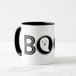 Caneca Boo! Mug de Café de Halloween
