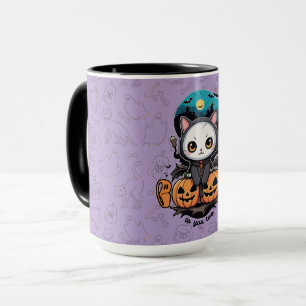 Caneca Boo para você também Gatos de Gato Bonito e Pump