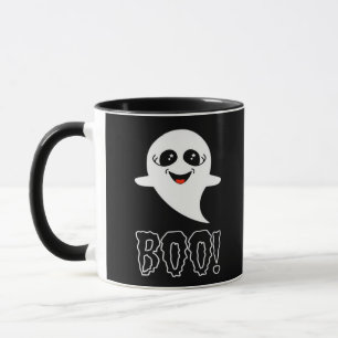 Caneca Boo! Pequeno Halloween Por Lucas