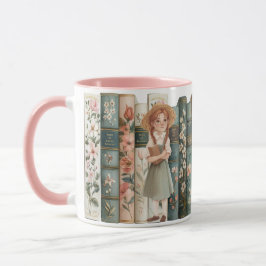 Caneca Book Lover | Anne of Green Gables | Livros Florais