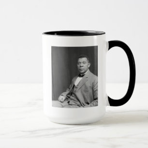 Caneca Booker Taliaferro Washington: Educador Negro