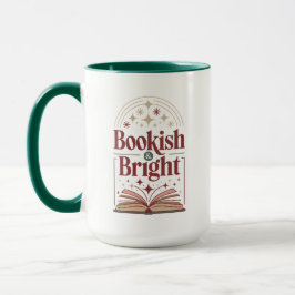 Caneca Bookish & Bright Festive Mug