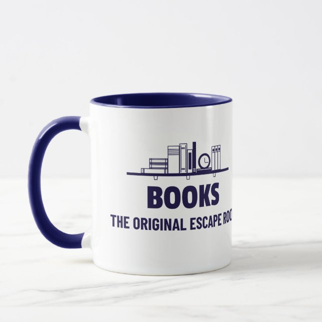 Caneca Booklover Mug (Esquerda)