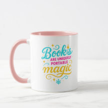 “Books Are Magic” Quote & Sparkles