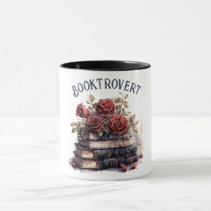 Caneca Booktrovert, Book Lover
