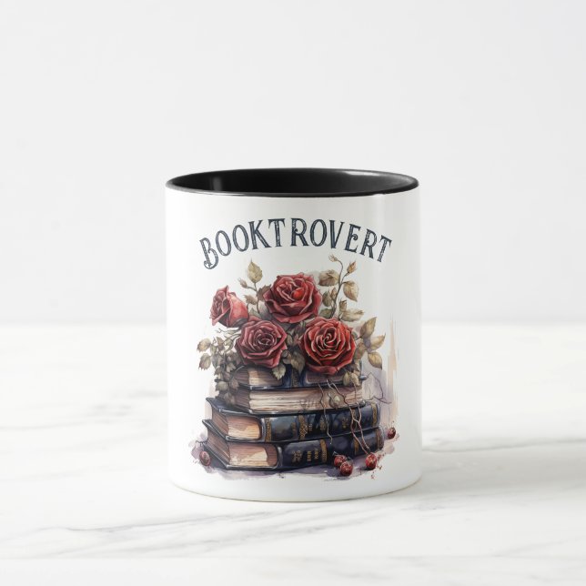 Caneca Booktrovert, Book Lover (Centro)