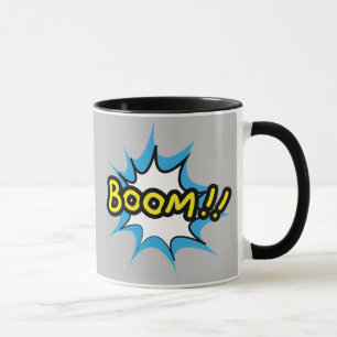 Caneca Boom Comic Book Design