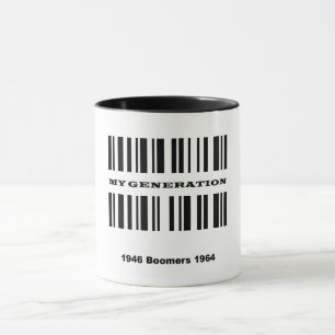 Caneca Boomer Bar Code Mug