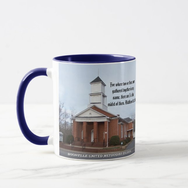 CANECA BOONVILLE METODIST UNIDOS CHURCH-MUG (Esquerda)