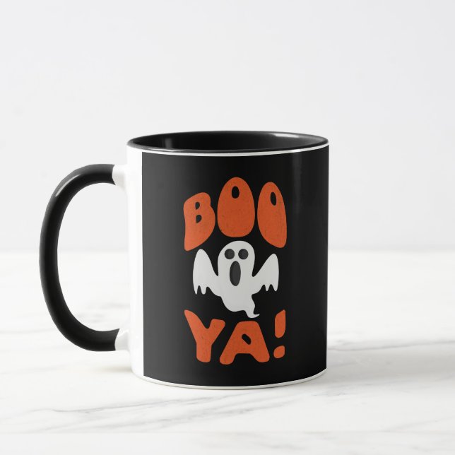 Caneca Booya! Halloween Scary Goblin Halloween (Esquerda)