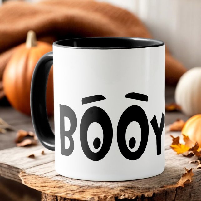 Caneca BOOYAH! Engraçado Hip Hop Halloween (Criador carregado)