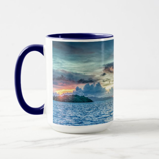 Caneca Bora Bora Ocean Ver Fotografia (Esquerda)