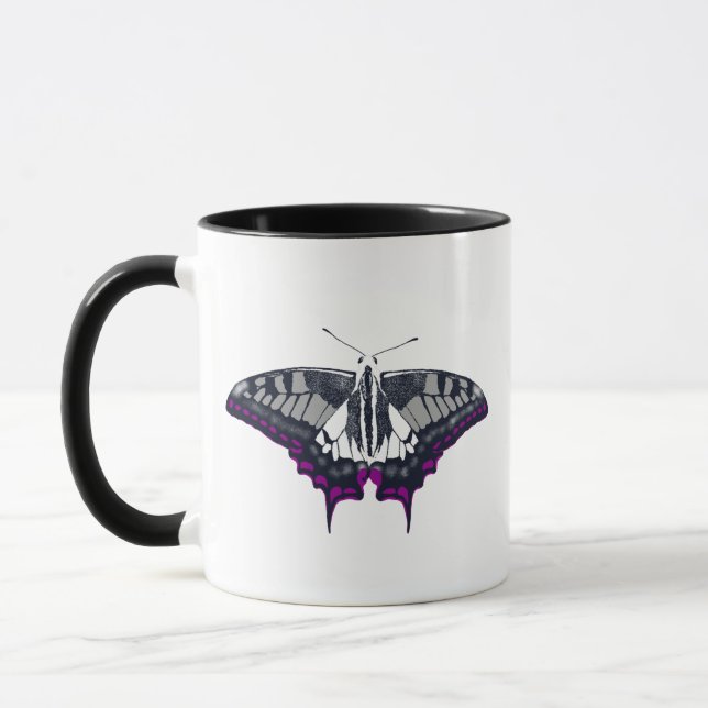Caneca Borboleta Analítica (Esquerda)