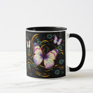 Caneca Borboleta Art 6B Mug