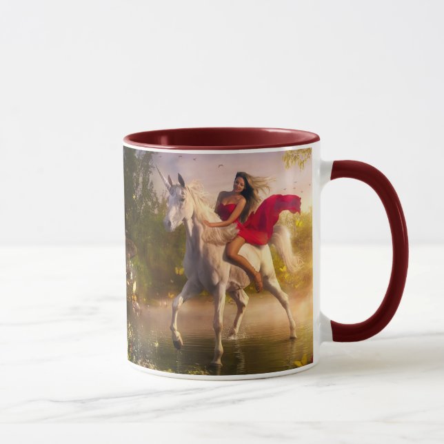 Caneca Borboleta Arte 21 Mug (Direita)