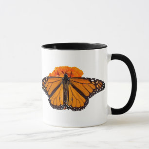 Caneca Borboleta bonita grande