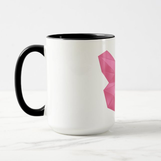 Caneca Borboleta brilhante 🦋  (Esquerda)