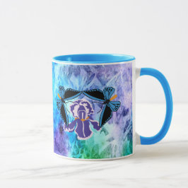 Caneca Borboleta de Birdwing na íris