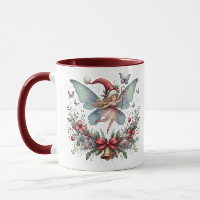 Caneca Borboleta de Natal Fada (Esquerda)