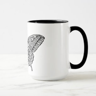 Caneca Borboleta do estilo