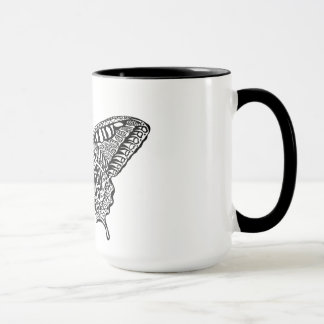 Caneca Borboleta do estilo