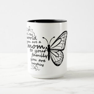 Caneca Borboleta Mãe Inspiradora