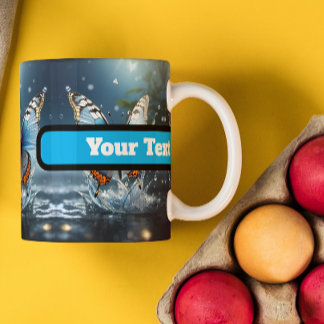 Caneca Borboleta Nadadora