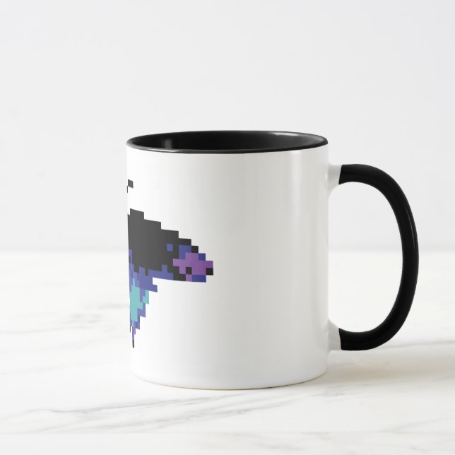 Caneca Borboleta pixel (Direita)