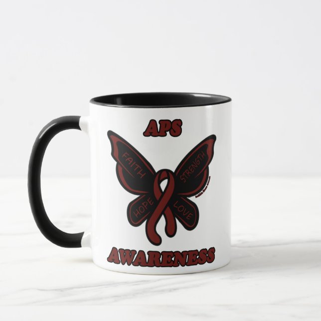 Caneca Borboleta/Sensibilização...APS (Esquerda)
