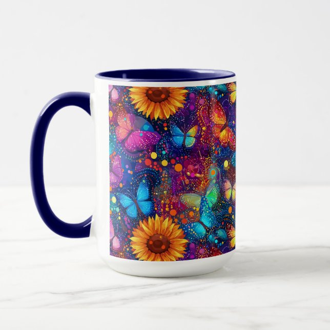 Caneca Borboleta Whimsic Dream Mug (Esquerda)