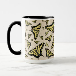 Caneca Borboletas do Sudoeste Amarelo