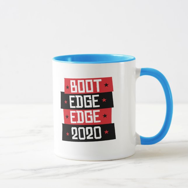 Caneca Borda 2020 da borda da bota (Direita)