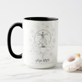 Caneca Borda Preta Alça | Olho do Clarion