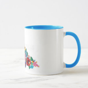 caneca bordada