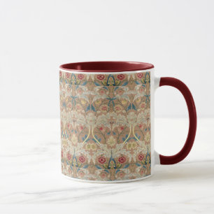 Caneca Bordado Floral William Morris