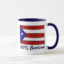 Caneca Boricua 110%
