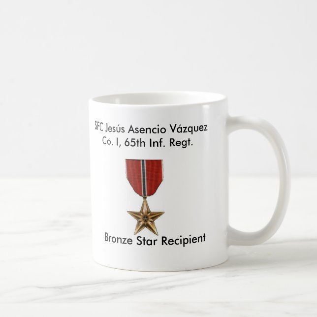 Caneca Borinqueneers - estrela de bronze (Direita)