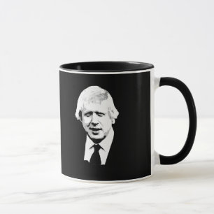 Caneca Boris Johnson - busto - -