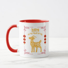 Caneca Born in the Year of the Goat
