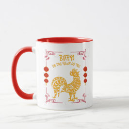 Caneca Born in the Year of the Rooster