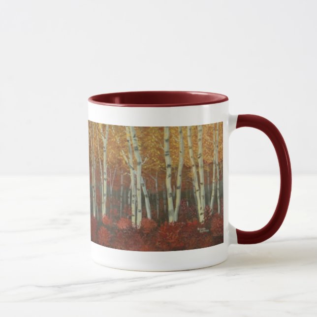 Caneca Bosque selvagem do vidoeiro (Direita)