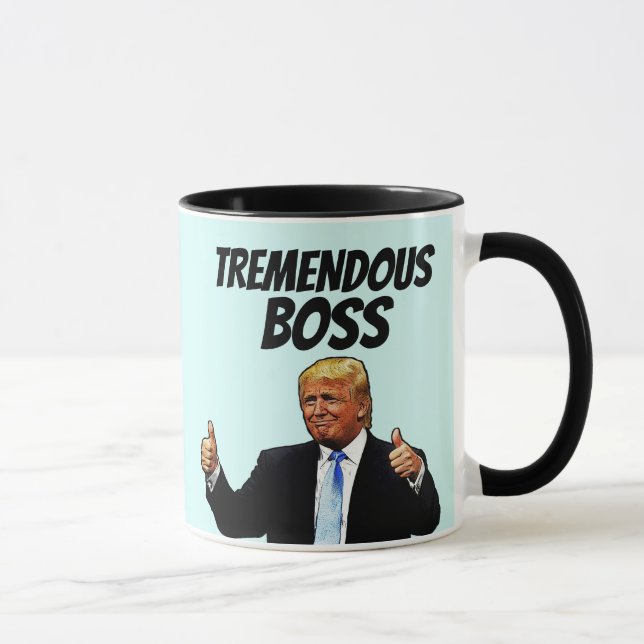 CANECA BOSS CAFÉ MUG, DONALALD TRUMP (Direita)