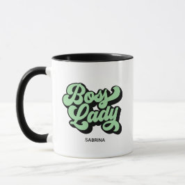 Caneca Boss Lady Retro Neo Mint