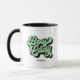 Caneca Boss Lady Retro Neo Mint