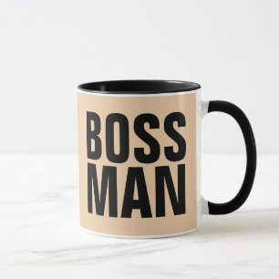 CANECA BOSS MAN CAFFEE MUGS