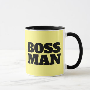 CANECA BOSS MAN CAFFEE MUGS