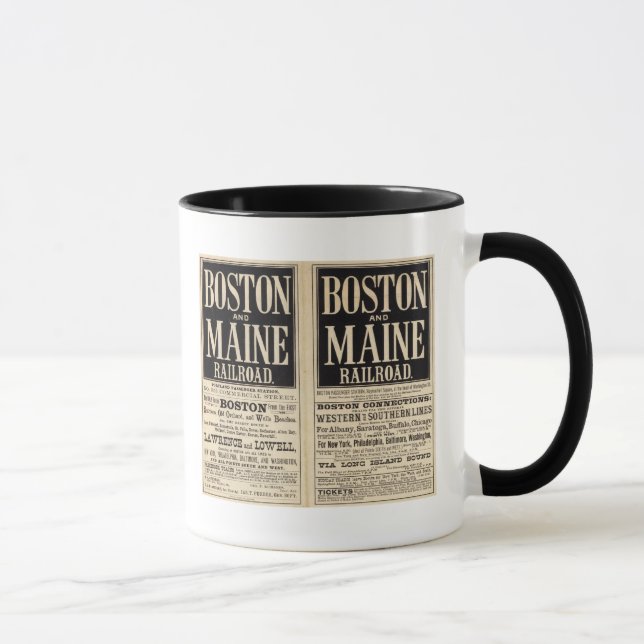 Caneca Boston e Maine Railroad (Direita)