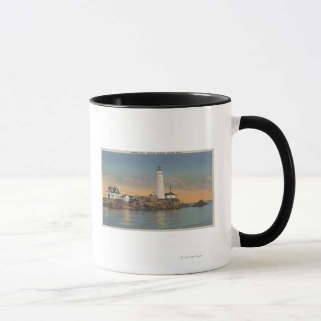 Caneca Boston, Farol MABoston no Porto de Boston 2 (Direita)
